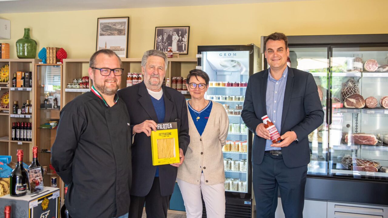 Visite d’un nouveau commerce à Mondragon – Pasta & Più